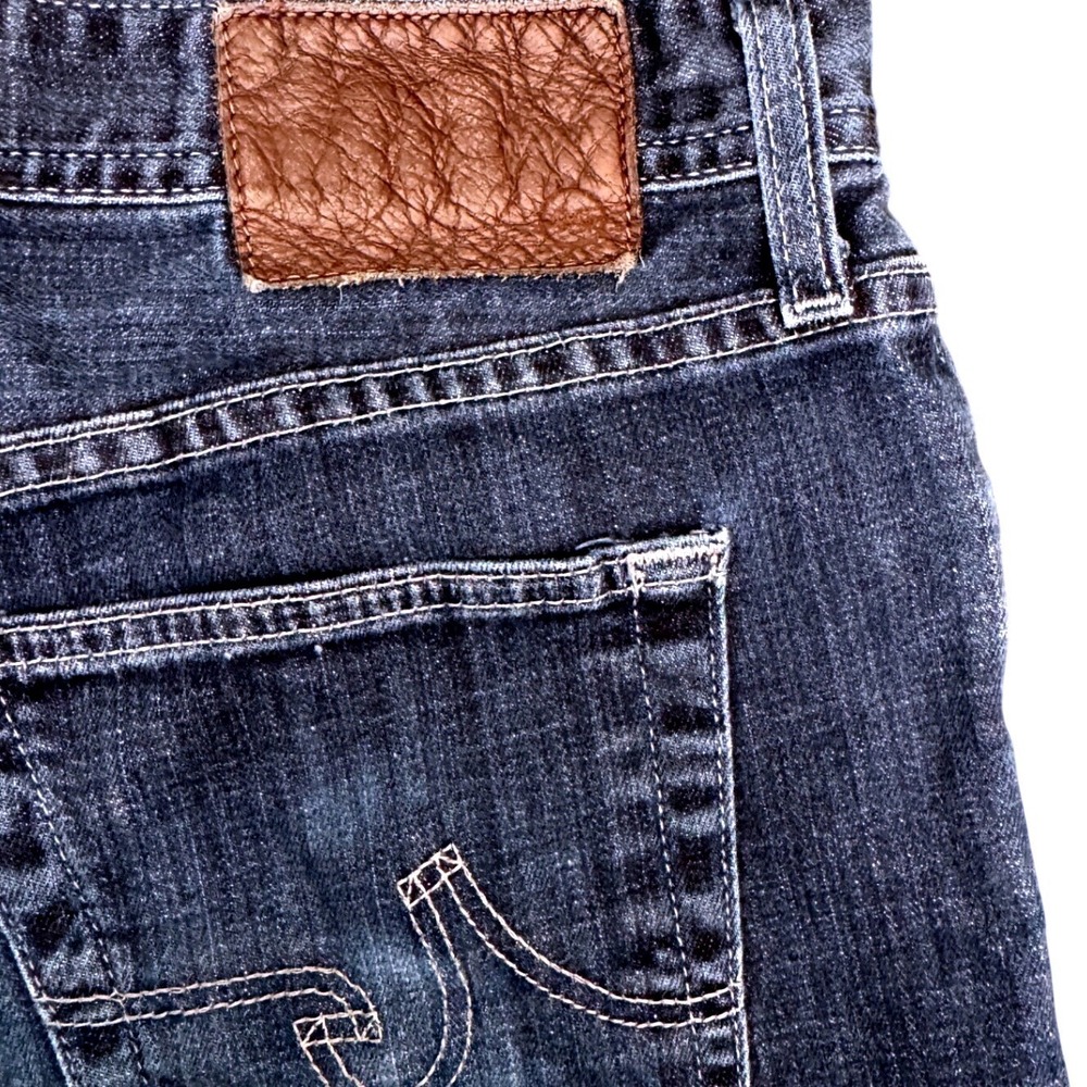 AG Adriano Goldschmied The Graduate Tailored Leg Dark Wash Size 32 Denim Jeans - Picture 5 of 7
